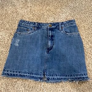 Denim skirt